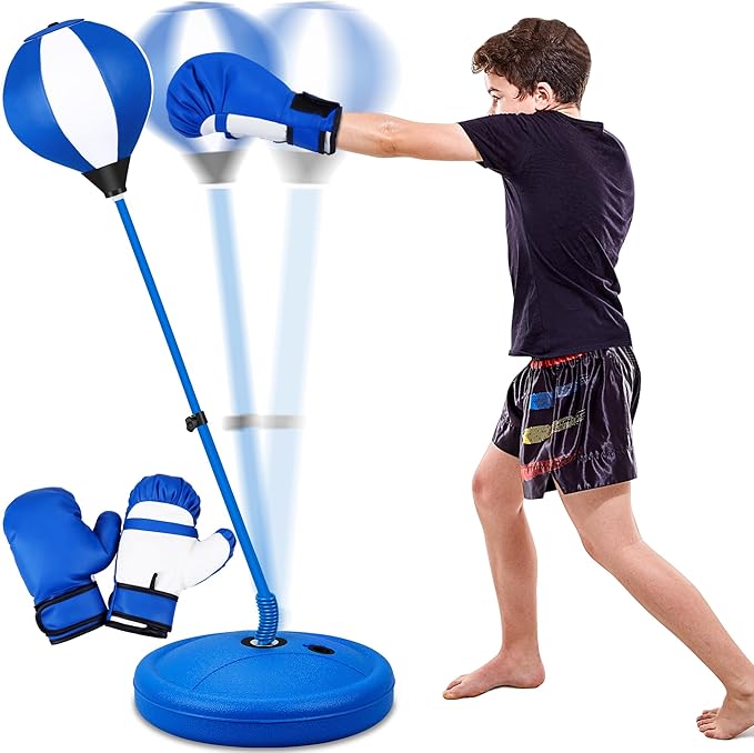 Punching Bag for Ages 3 4 5 6 7 8+ Years Old Kids